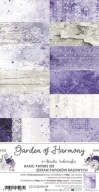 Zestaw papierów bazowych GARDEN OF HARMONY 15x30 Basic Craft O'Clock.