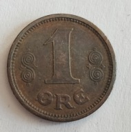 moneta Dania 1 ore 1913 Król Chrystian X