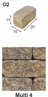 Cegła postarzana OLD2 Combet 20x10x11 Multi 4