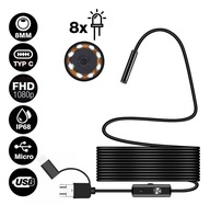 ENDOSKOP Kamera INSPEKCYJNA FHD 1080 ANDROID USB-C