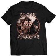 Black Sabbath t-shirt unisex czarna bawełna (dł.-71 cm, szer.-50 cm)