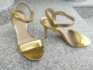 LAUREN RALPH LAUREN nr 39,5-40/8,5B eleganckie sandały skóra nowe