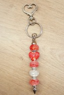 Brelok do kluczy Serduszko zawieszka 6423 Oliwia Kurowska, Kuba Kurowski