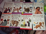 8 książek z serii 101 praktycznych porad Kot Pies, Wina, Dziecko Ryby itp