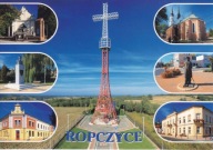 ROPCZYCE - KRZYŻ - SANKTUARIUM - POMNIK - KOŚCIÓŁ - RYNEK - URZĄD MIASTA