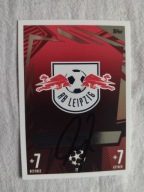 Karta topps mach attax autograf RB Leipzig Champions League Marco Rose