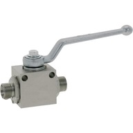 Zawór 2-drożny kulowy BKH-2 16S-DN13 M24x1,5 140L