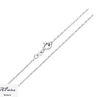 La49312 Łańcuszek stal królewski 0.2/45cm