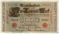 Niemcy - Banknot - 1000 Mark - 1910 - UNC