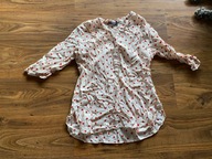 George 38 kremowa koszula w groszki