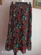 INDISKA SPÓDNICA jak plisowana kwiaty 36 nowa