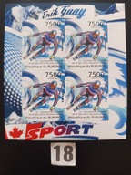 Sport zimowy , Erik Guay , Burundi MNH cięty