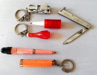 BRELOK BRELOCZKI PRL zestaw 37 sztuk