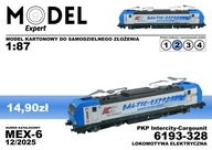 Siemens 6193 328 Baltic Express - Model kartonowy