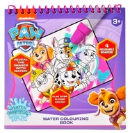PSI PATROL Kolorowanka Wodna Wielorazowa z Magicznym Flamastrem