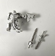 Black Templar Castellan Draco Oop Metal Rare - Warhammer 40K