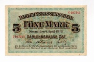 5 Marek 1918r. Ser.C ładny