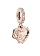 pandory zawieszka miłość i nieskończoność rose