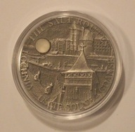 SZLAK SOLNY - BOCHNIA - GDAŃSK 20 KWACHA 2009 MALAWI OXYDA 1 OZ 999 CERTYFI