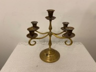 Lichtarz, swiecznik mosiezny 26,5cm