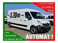 RENAULT MASTER L3H2 2,3dCI/170KM KLIMATYZACJA AUTOMAT KAMERA COFANIA