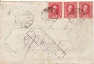 RUDKI -WIEDEŃ -ROSENBERG -koperta+ korespondencja cenzura obieg 1917 rok