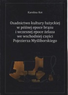 Osadnictwo kultury łużyckiej w późnej epoce brązu i wczesnej epoce ; jn