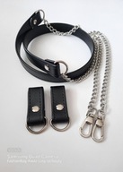 Pasek do Obag Moonlight Czarny na łańcuszku