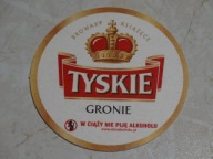Podstawka pod piwo: TYSKIE Gronie/Klasyczne