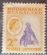 Rodezja kolonia brytyjska stary znaczek (2/21