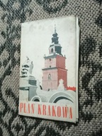 Kraków stary plan miasta autobusy tramwaje