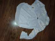 BLUZKA KOSZULOWA BIAŁA DŁUGI RĘKAW KLASYCZNA M