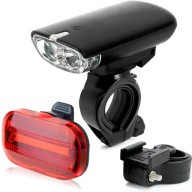 Zestaw Lampek Rowerowych na Rower Przód + Tył LED
