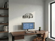 DEKORACJA ŚCIENNA OBRAZ SAMOCHÓD BMW M3 E30