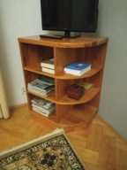 narożny stolik RTV z PRL