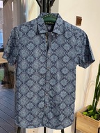 2 Koszula Ted Baker orientalny wzór bawełna S