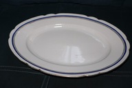 DUŻY PÓŁMISEK ĆMIELÓW PRL 40 x 27cm