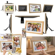 RAMKA CYFROWA NA ZDJĘCIA FILMY FRAMEO 10.1"DOTYKOWA FOTORAMKA Wi-Fi PREZENT