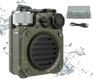 Wild-Mini przenośny wodoodporny głośnik Bluetooth z latarką LED IPX5.(a)