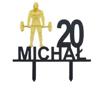 topper na tort dekoracja urodziny personalizacja CIEŻAR !!