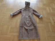 KOŻUCH DAMSKI DŁUGI R.36