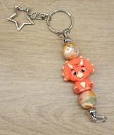 Brelok dla chłopca Dinozaur zawieszka 6423 Oliwia Kurowska, Kuba Kurowski