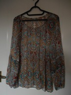 JEDWABNA TUNIKA,BLUZKA ROZM.38