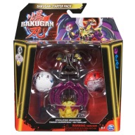 starter Bakugan figurki Dragonoida, tytanowego młota i maślanego pazura