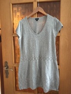 SUKIENKA TUNIKA LINDEX (L0 SZARA AŻUR