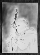 Portret (342) JAN PAWEŁ II – dla 884 Skubalskich