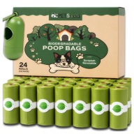 WORECZKI BIODEGRADOWALNE NA PSIE ODCHODY BIO WORKI NA KUPY PSA 360 SZT