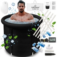 Basen Wanna do Morsowania Składana Balia Beczka do Kąpieli - 330L