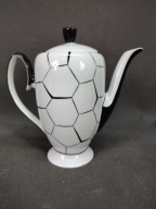 Ręcznie malowany porcelanowy dzbanek CHODZIEŻ PRL