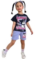 KOMPLET DZIEWCZĘCY KUROMI ROZM.110 (4-5 LAT)